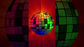 Colorful Big Disco Ball Party Lights shorts  SUBSCRIBE ⬇️⬇️⬇️ [upl. by Normalie]