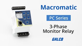 Macromatics PC Series 3Phase Monitor Relay [upl. by Dempsey]