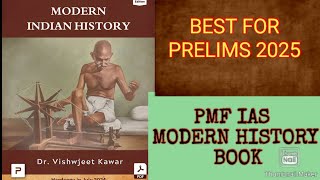 PMF IAS MODERN INDIAN HISTORY BOOK UPSC PRELIMS 2025 MOST IMPORTANThistory currentaffairs [upl. by Hollister]