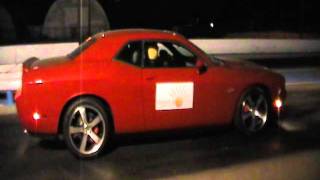 2012 Dodge Challenger SRT8 392 hemi 14 mile run acceleration [upl. by Anyrak]