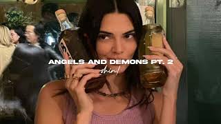 jxdn  angels and demons pt 2 slowed  reverb [upl. by Aihsyak]