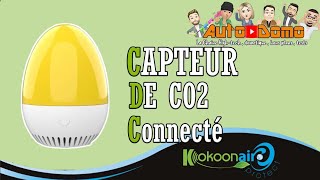 Kokoon 🇲🇫  le capteur de CO2 avec une forme étonnante [upl. by Enram792]