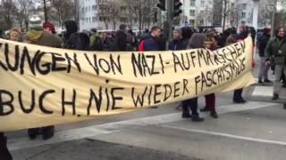 Protest gegen Demonstration von Rechten in BerlinMarzahn [upl. by Socem]