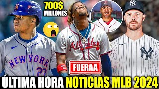 710 MILLONES PARA JUAN SOTO ACUÑA JR FUERA DE MLB PETE ALONSO A YANKEES GLEYBER DESPEDIDO MLB [upl. by Yve]