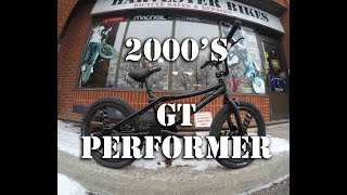 CUSTOM 2000s GT PERFORMER  Harvester Bikes MID SCHOOL BMX [upl. by Trometer]