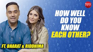 Riddhima Kapoor amp Bharat Sahnis EPIC How Well Do You Know Each Other Favourite Alia amp Ranbir films [upl. by Laroy]