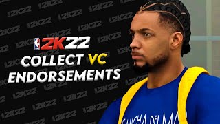 WHERE TO PICK UP VC ENDORSEMENT CHECKS IN NBA 2K22 CURRENT GEN — PURSER’S DESK  OFFICE  PS4 [upl. by Frodin]