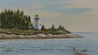 Watercolor Workshop Eps 15 The Little Lighthouse [upl. by Hsivat]