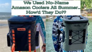 We Used quotNo Namequot Coolers from Amazon All Summer How Did They Do VS Our YETI [upl. by Grimaldi]