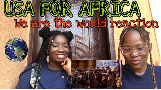 USA FOR AFRICAWE ARE THE WORLD REACTION [upl. by Mick]