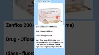 zenflox 200 tablet medical antibiotics medicalstudent youtubeshorts shorts medicalantibiotics [upl. by Bigford]