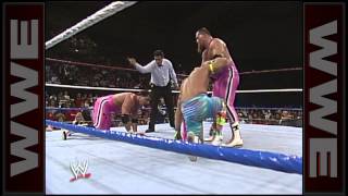 The Rockers vs The Hart Foundation Saturday Nights Main Event Oct 1990 [upl. by Airetal]