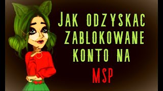 JAK ODZYSKAĆ ZABLOKOWANE KONTO NA MSP  PORADNIK [upl. by Anyrtak203]