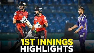 PSL 9  1s Innings Highlights  Quetta Gladiators vs Lahore Qalandars  Match 28  M2A1A [upl. by Jinny815]