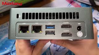 Cost performance Maxtang ALN50 Mini PC Powered by Intel 12th Gen i3N305 Review [upl. by Codd]