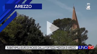 Rubati 6mila euro dalla fortezza medicea di Arezzo [upl. by Caressa]