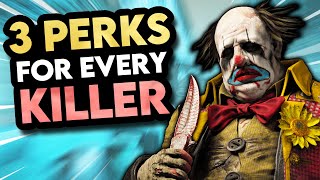 3 Good Perks for EVERY KILLER  Dead by Daylight [upl. by Drannek974]