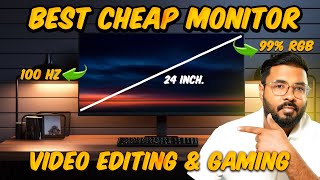 Best Cheap 24 inch LG Monitor for Video Editing amp Gaming [upl. by Brad36]