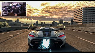 Koenigsegg Jesko  Assetto Corsa  Logitech g923 gameplay [upl. by Pahl]