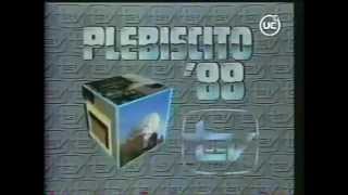 Plebiscito 1988 en Canal 13 [upl. by Nidroj]