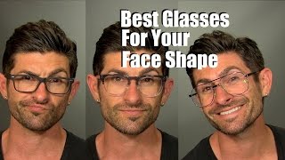 How To Choose The Best Glasses And Frames For Your Face Shape [upl. by Pinkham]