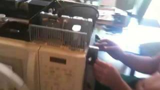 How to change your magnetron tube in your GE Microwave [upl. by Auburn596]