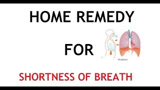 5 Home Remedy for Dyspnoea  Shortness of Breath [upl. by Masson]