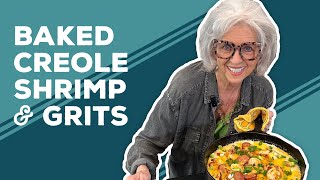 Love amp Best Dishes Baked Creole Shrimp and Grits  Seafood Dinner Ideas [upl. by Ennayhs292]