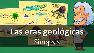 Las eras geológicas  Sinopsis📗 aulamedia Historia [upl. by Awuhsoj]