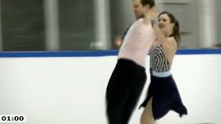 Christina CARREIRA  Anthony PONOMARENKO USA  2024 BUDAPEST TROPHY  RD [upl. by Holofernes41]