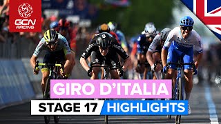 Sprint Duel In Technical Finale  Giro DItalia 2023 Highlights  Stage 17 [upl. by Lauder]