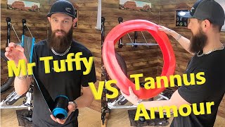 Mr Tuffy Tire Liners vs Tannus Armour Foam [upl. by Ynnahc]