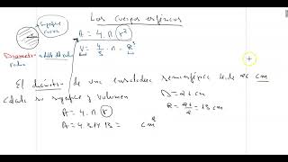 Temas claves de matemáticas para graduado en ESO y acceso a grado medio los cuerpos esféricos [upl. by Goat]