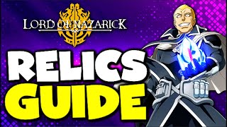 Relics Full Guide amp Explanation  Lord of Nazarick Overlord [upl. by Anivid]