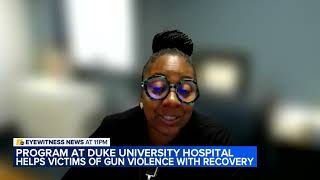 Duke University Hospitals program helps victims of gun violence with recovery [upl. by Harper]