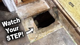 How to Fix Holes in Subfloor and Patch Missing Underlayment [upl. by Nonie418]