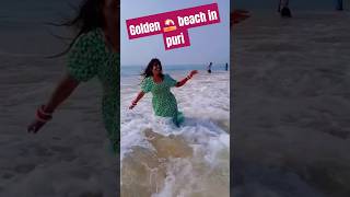 beachvibes travel beach shortvideos love ribha song ribhu shortvideos  puri golden beach⛱️ [upl. by Ellezaj]