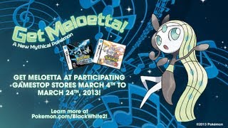 Get Meloetta for Your Pokémon Video Game [upl. by Innis]