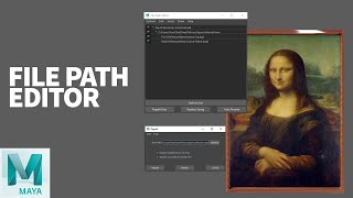AUTODEKS MAYA  File Path Editor [upl. by Nairim626]