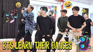 Lets See How BTS Learn Their Dances [upl. by Urbanna967]