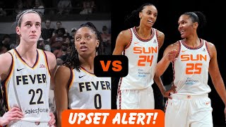 Kelsey and Caitlin vs DeWanna and Alyssa  Fever vs Sun Playoff Preview [upl. by Ermin]