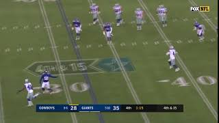 Dallas Cowboys  Prescott 4th Down Hail Mary Touchdown  Post Malone  Wow [upl. by Lurette]