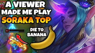 I was forced to play Soraka Top in High Elo [upl. by Notelrac]