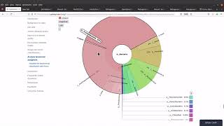 Metagenomics Tutorial  How to interpret a KRONA CHART  16s rna sequencing data analysis [upl. by Akemahc]