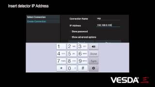 iVESDA How to Create iVESDA Connection [upl. by Gerson469]