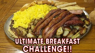 ULTIMATE BREAKFAST CHALLENGE in Connecticut [upl. by Nahtnoj]