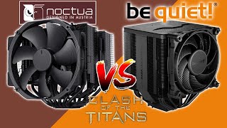 Noctua NhD15 vs Be Quiet Dark Rock Pro 5 Clash of the air cooling titans [upl. by Langham]