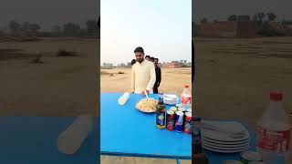 Flip The Bottle EAT Biryani shorts funny challenge [upl. by Eissej472]