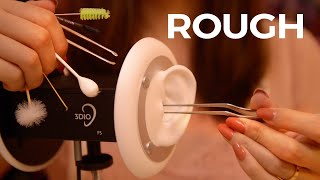 ASMR Rough Ear Cleaning No Talking [upl. by O'Connor]