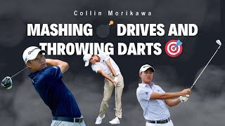 Collin Morikawa  Mashing 💣 Drives and Throwing Darts 🎯 for 7 minutes and 32 seconds [upl. by Magan]